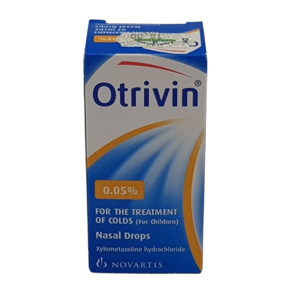 Otrivin 0.05% (Paediatric) Nasal Drops 