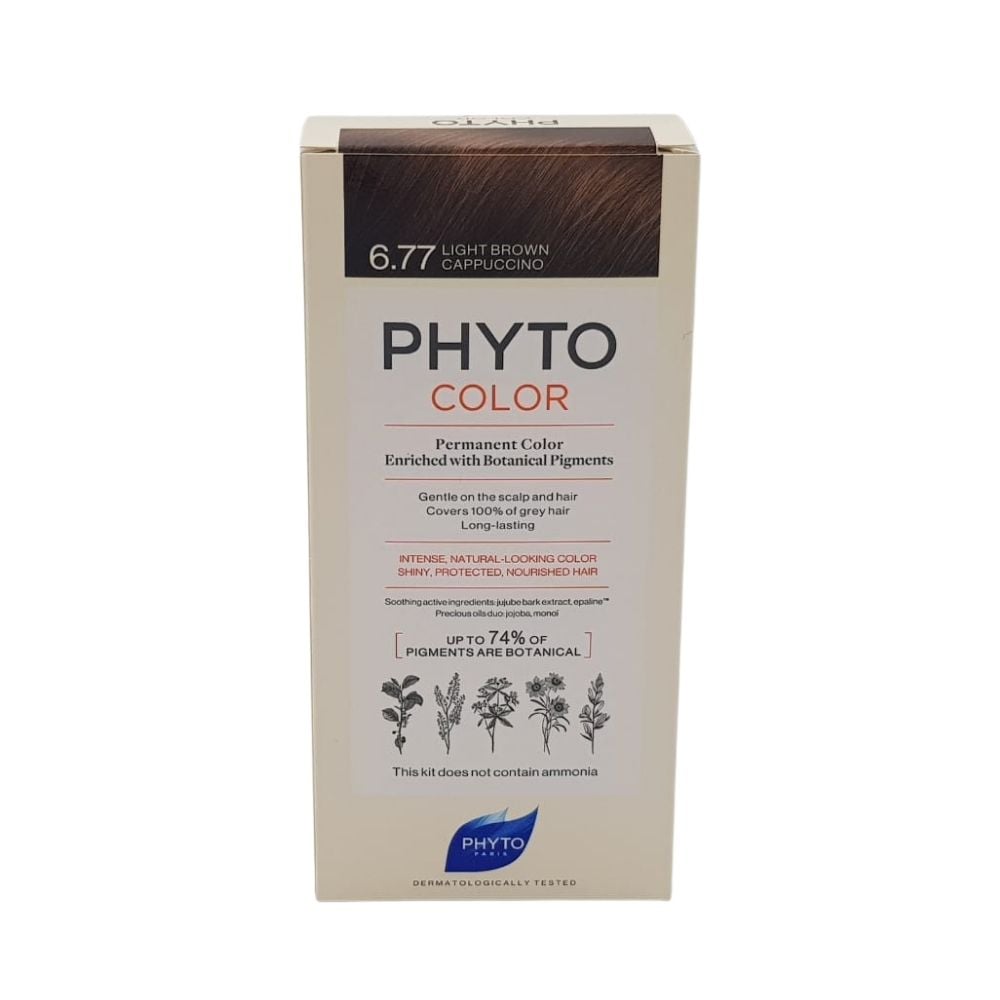 Phyto Color Permanent - 6.77 Brown 