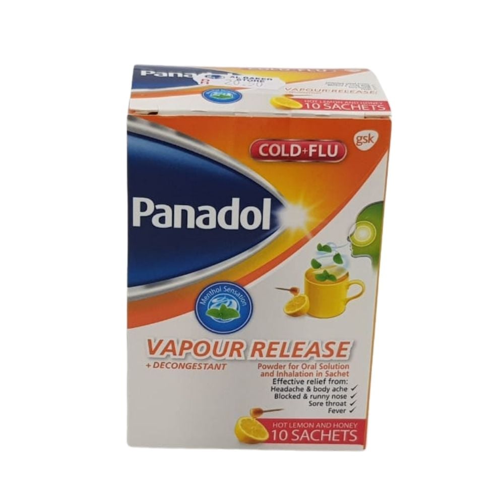 Panadol Cold+Flu Vapour Release + Decongestant 