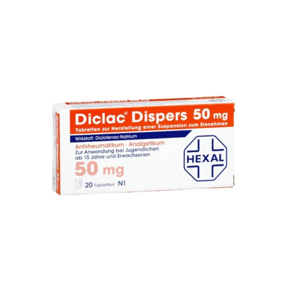 Diclo Dispers 50mg 