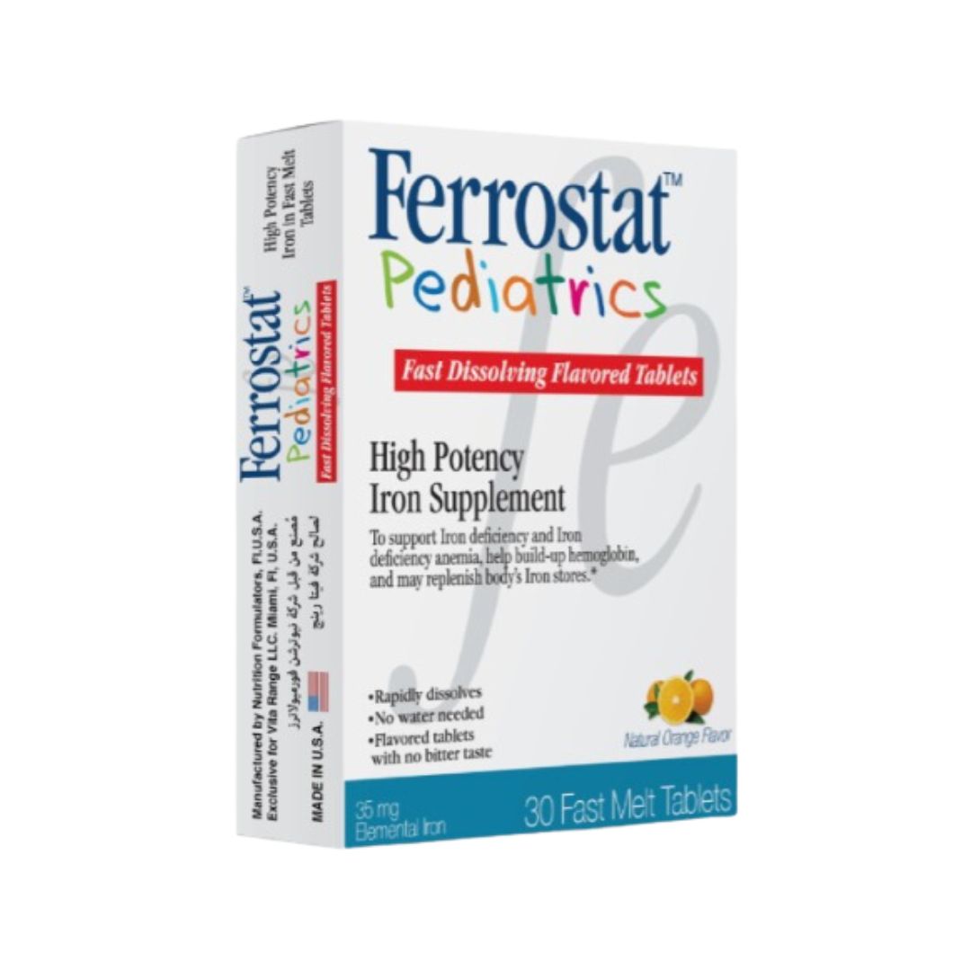 Ferrostat Pediatrics Fast Melt Tablets 