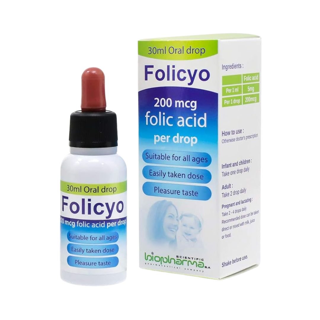 Folicyo Oral Drop 200Mcg 