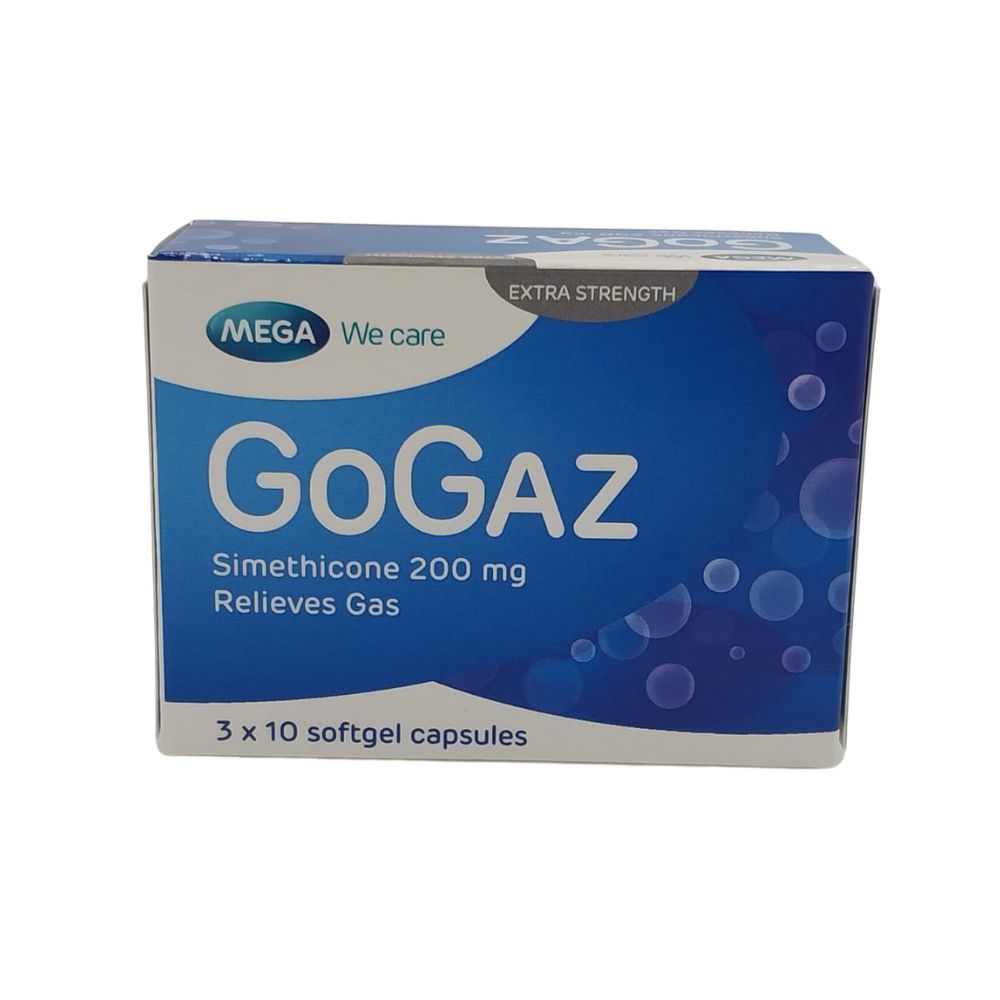 GoGaz Softgel Capsules 200mg 