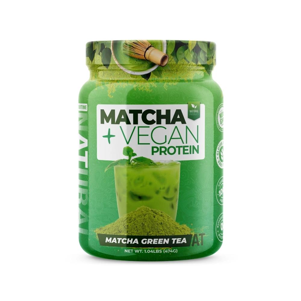 About Time Matcha + Vegan Protein 