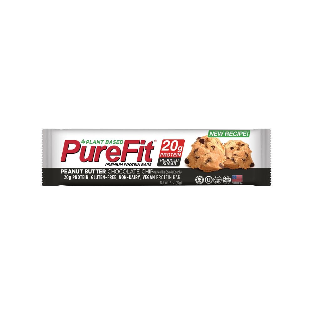 PureFit Peanut Butter Chocolate Chip Protein Bar 
