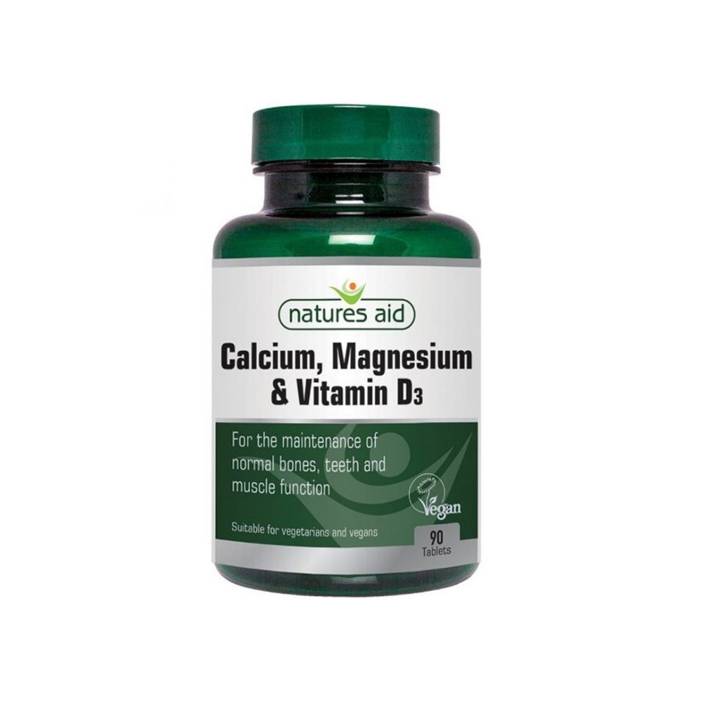 Natures Aid Calcium Magnesium & Vitamin D3 