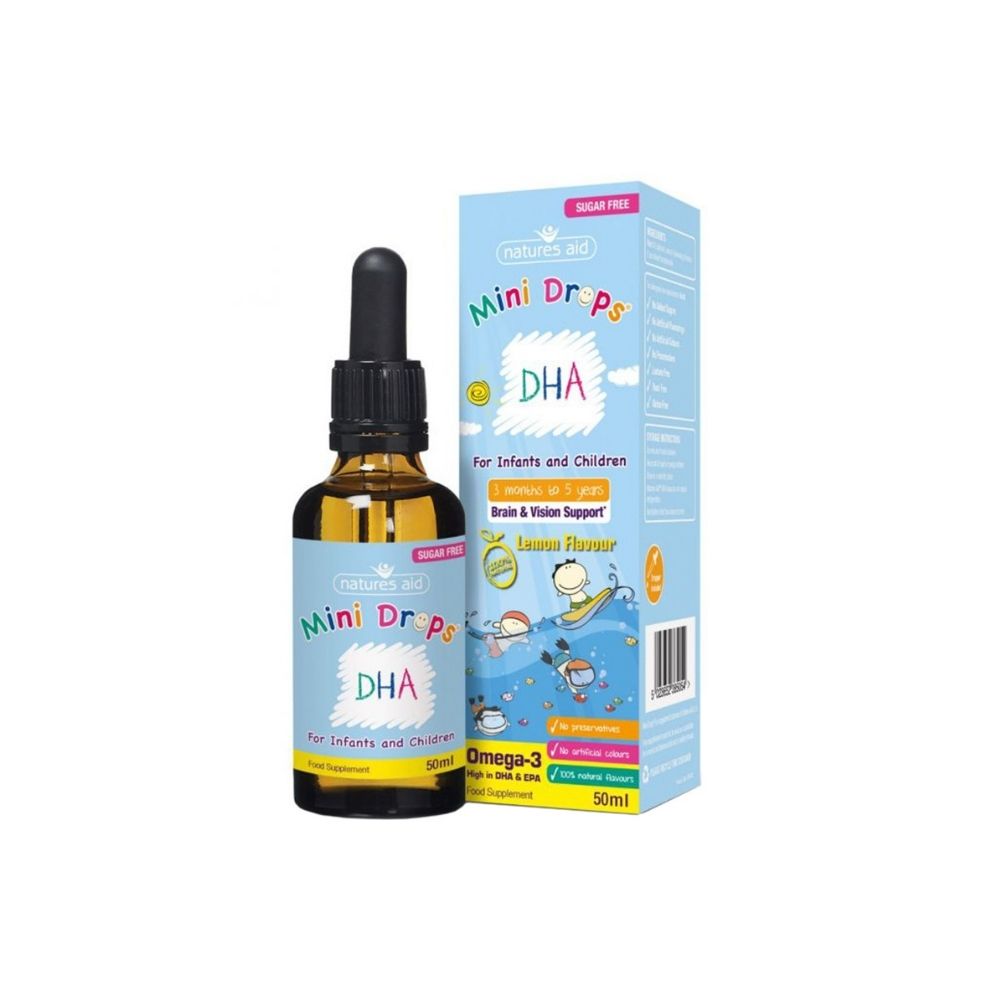 Natures Aid DHA Drops for Infants & Children 