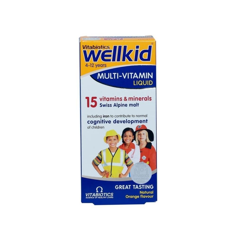 Vitabiotics Wellkid Multi-Vitamin Liquid 