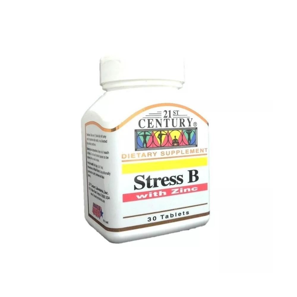 21st Century Stress B with Zinc 