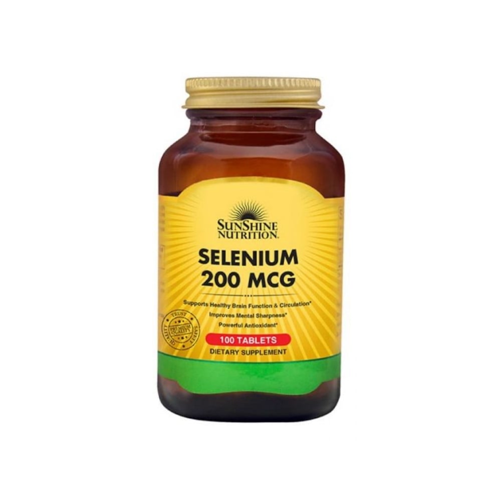 Sunshine Nutrition Selenium 200mcg 