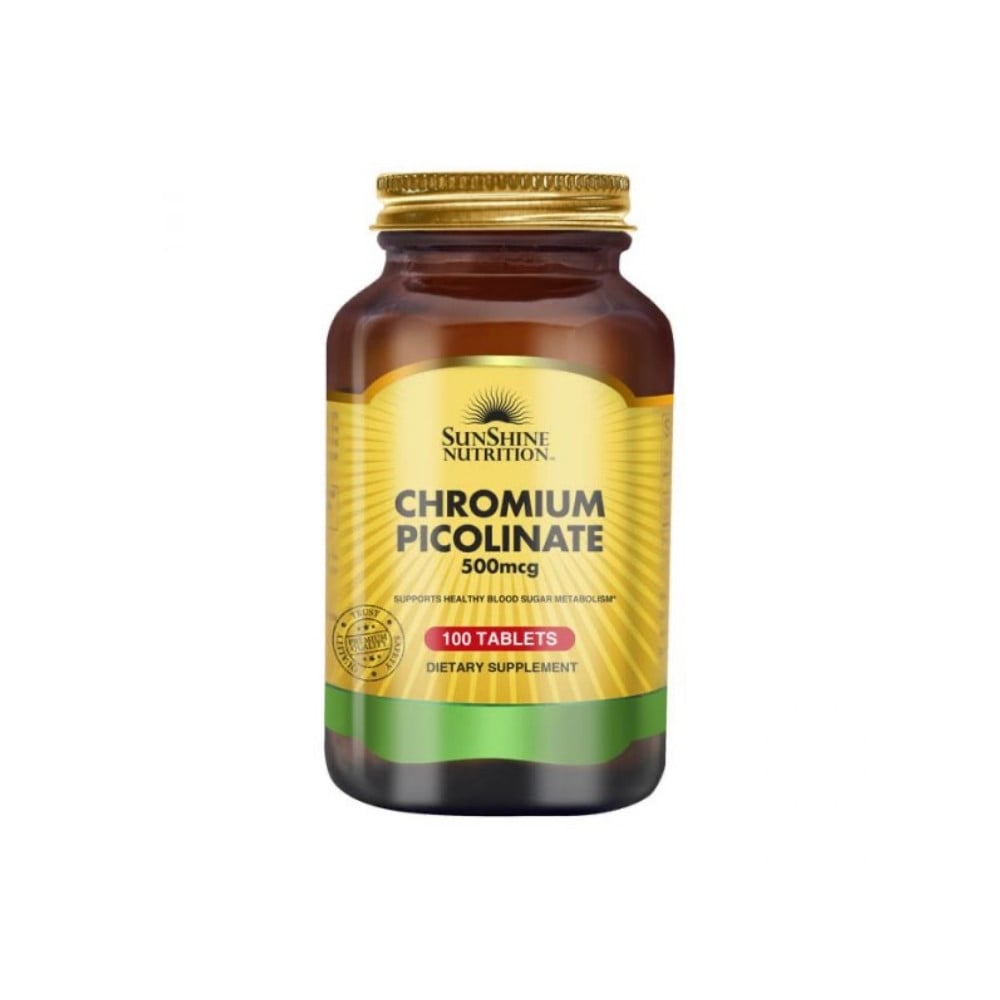 Sunshine Nutrition Chromium Picolinate 500mcg 