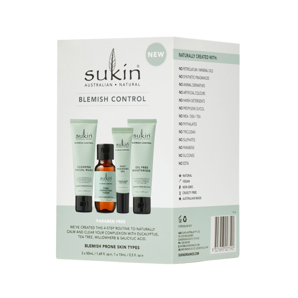 Sukin Blemish Control 4-Step Kit  
