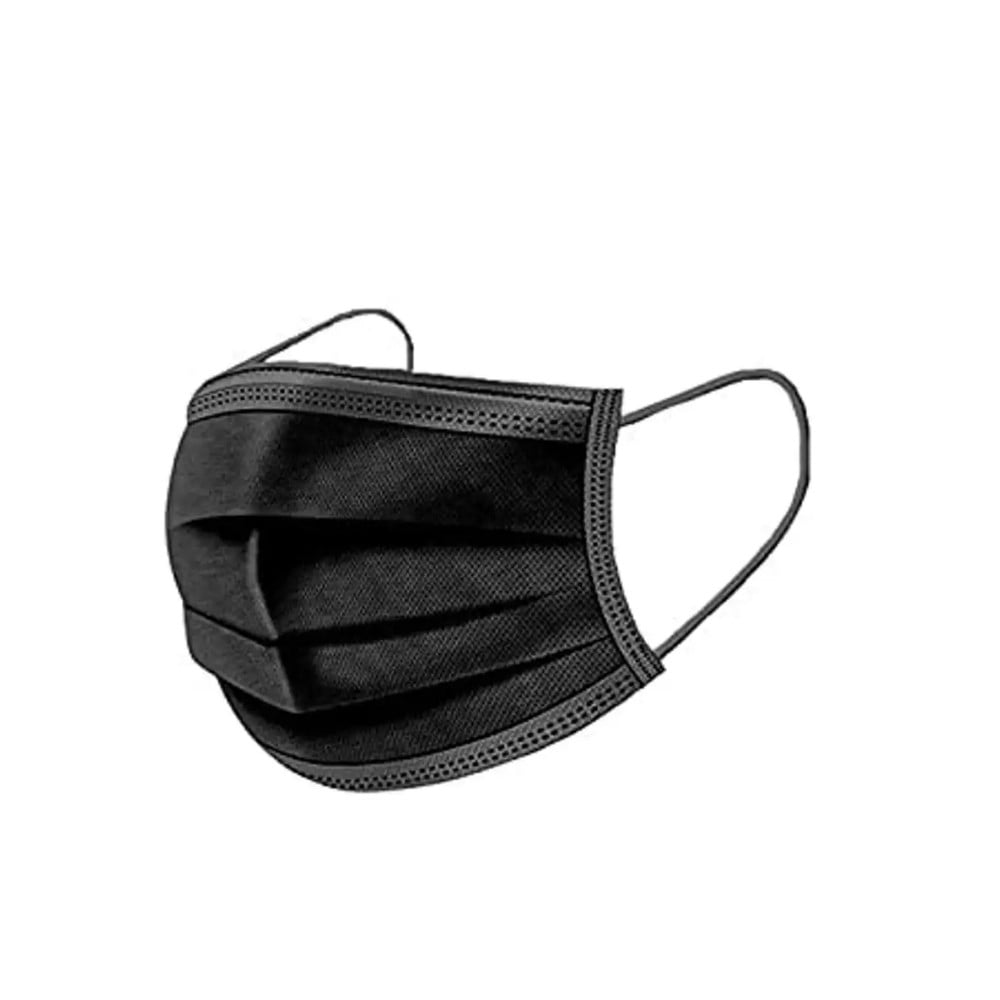 Protective Black Face Mask - Daily Disposable 