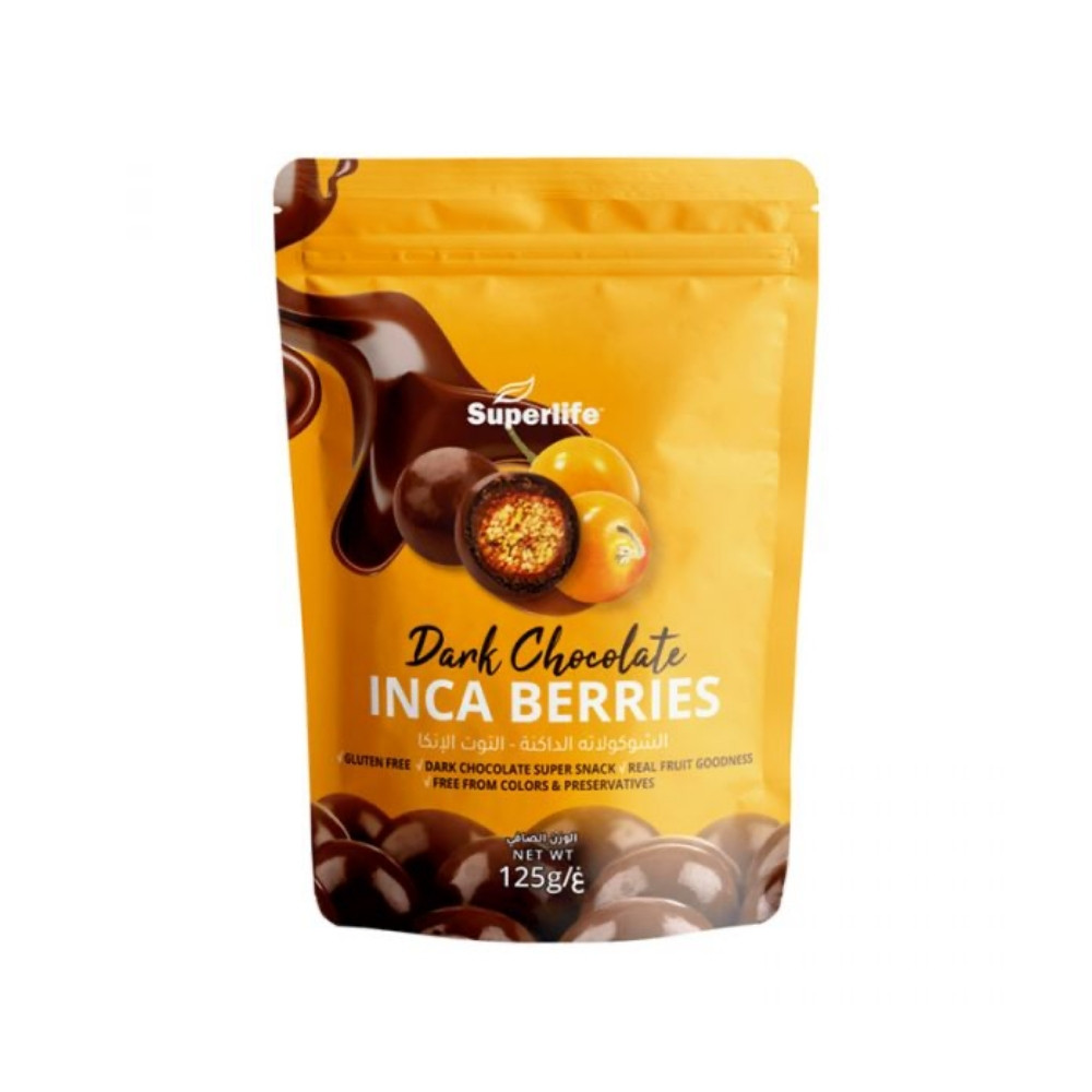 Superlife Dark Chocolate Inca Berries 