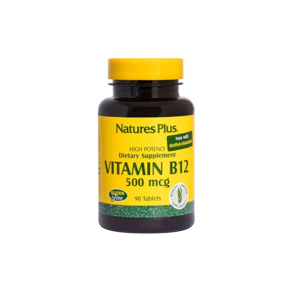 Natures Plus Vitamin B12 500mcg 