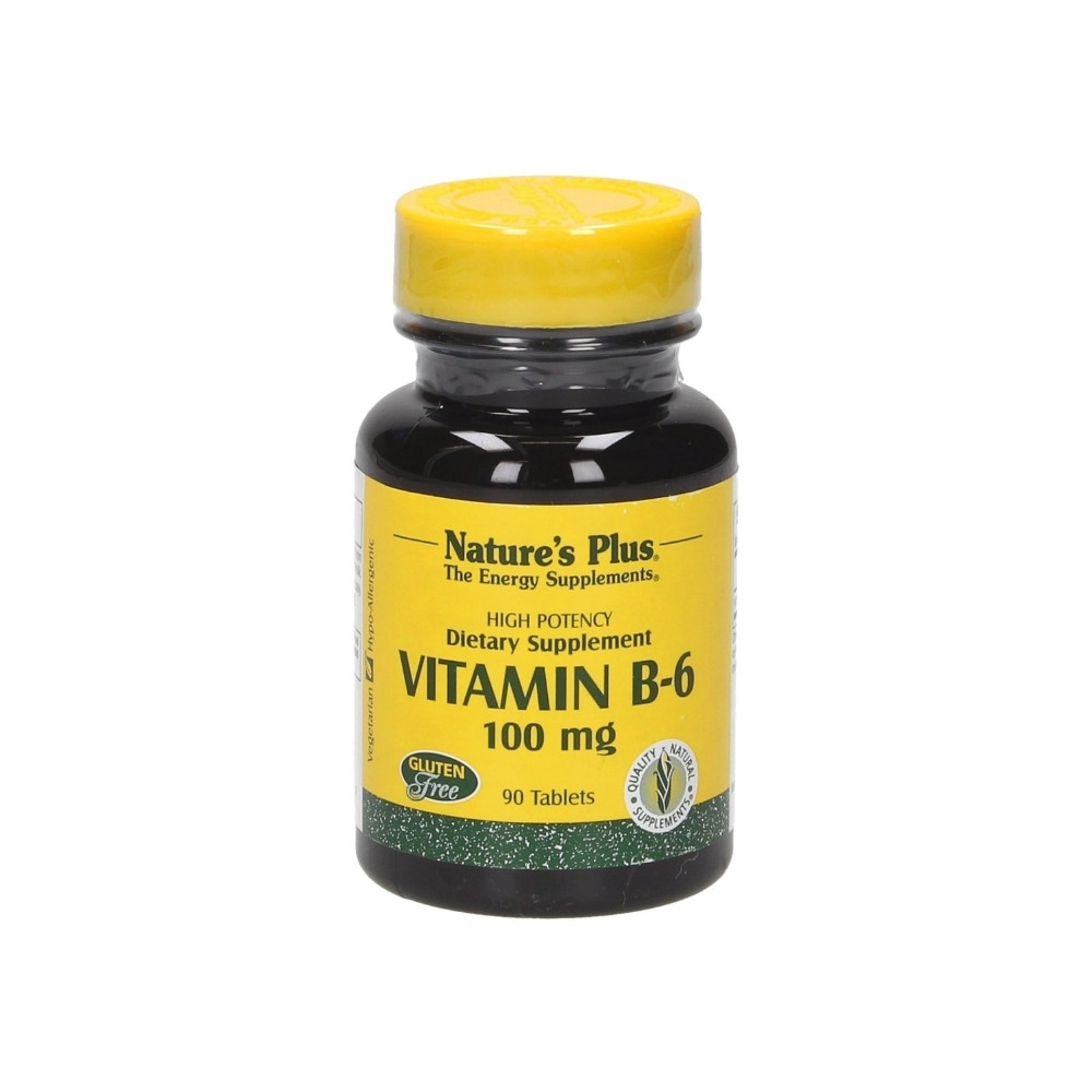 Natures Plus Vitamin B6 100mg 