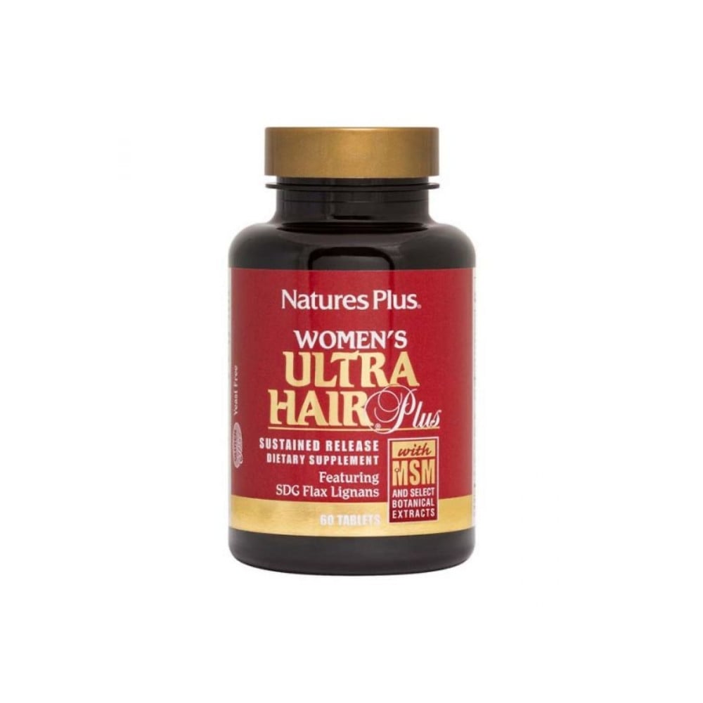 Natures Plus Men's Ultra Hair Plus Sustained Release 