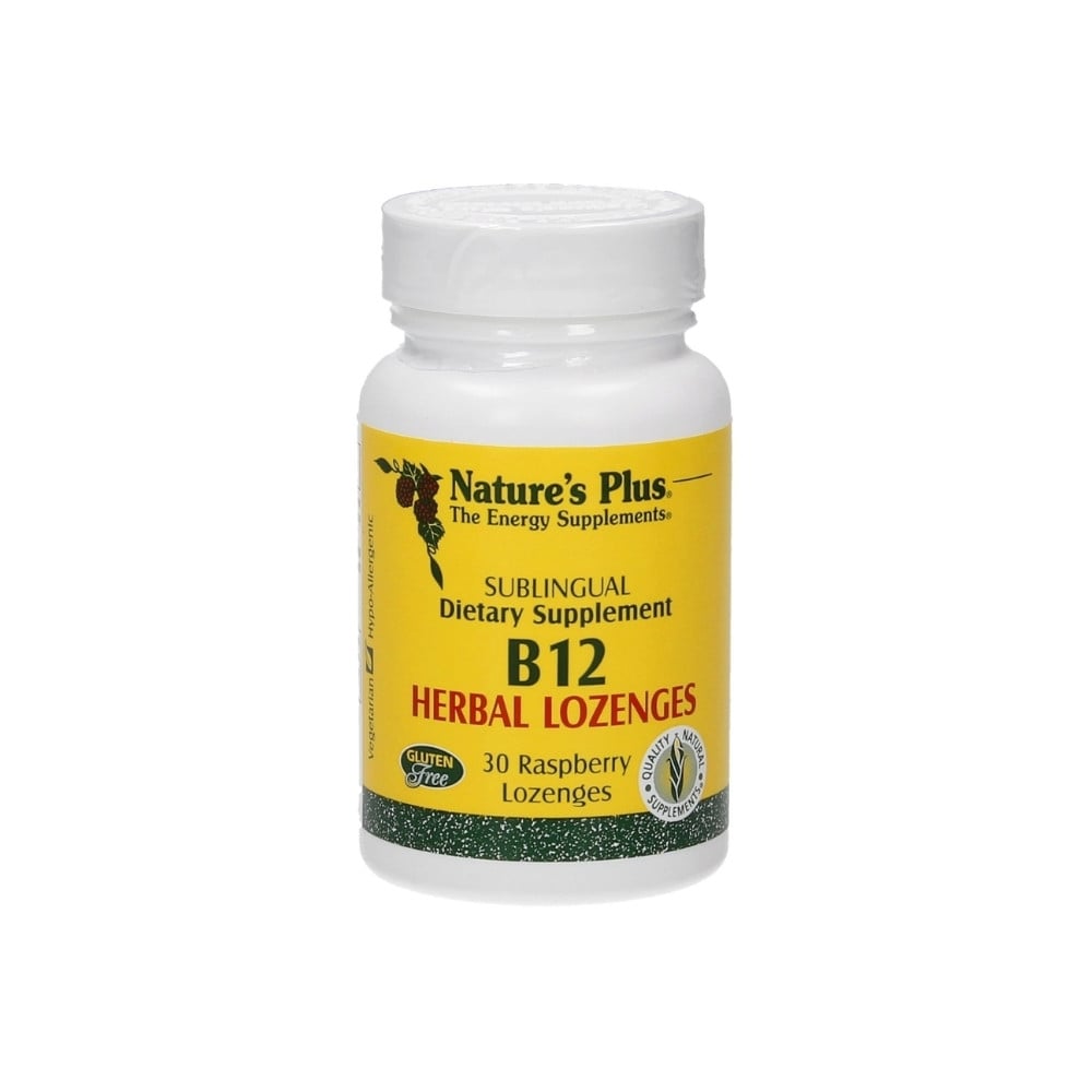 Natures Plus Vitamin B12 1200mcg Lozenges 