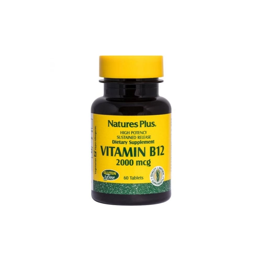 Natures Plus Vitamin B12 1200mcg Sustained Release 