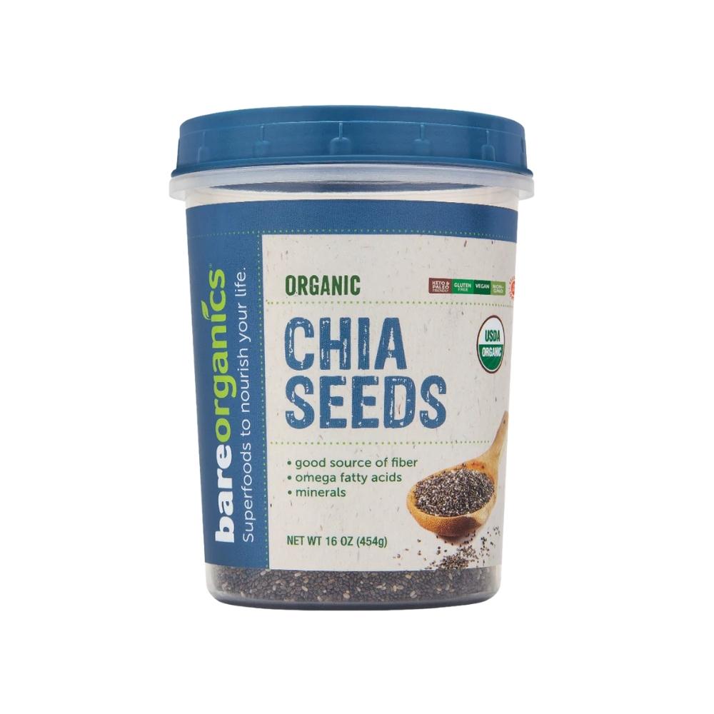 BareOrganics Organic Chia Seeds 