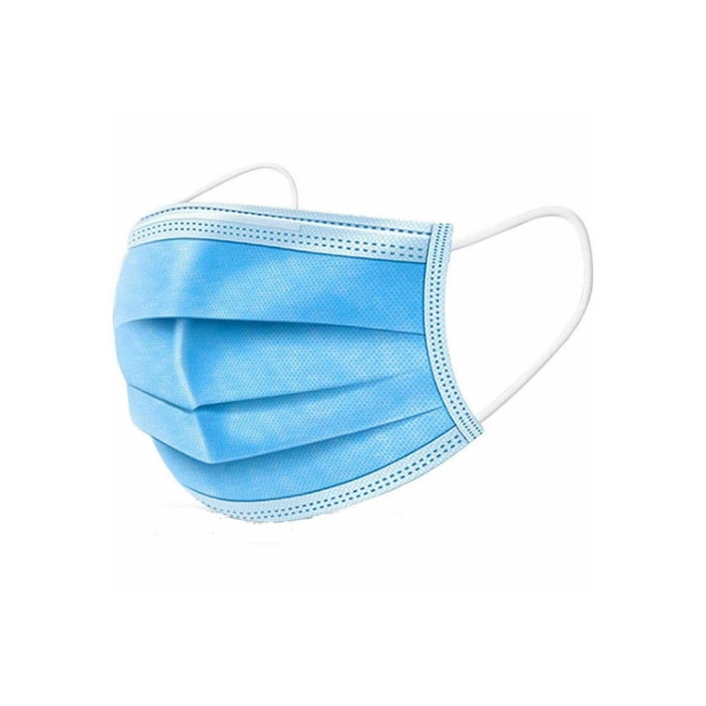 Burtlan 3 Ply Protective Face Mask - Blue 