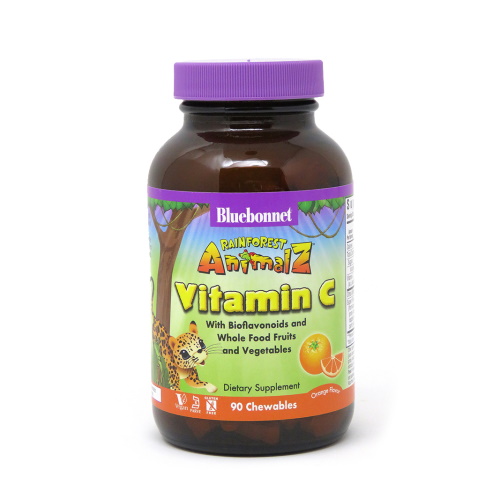 Bluebonnet Animalz Vitamin C Orange flavor 