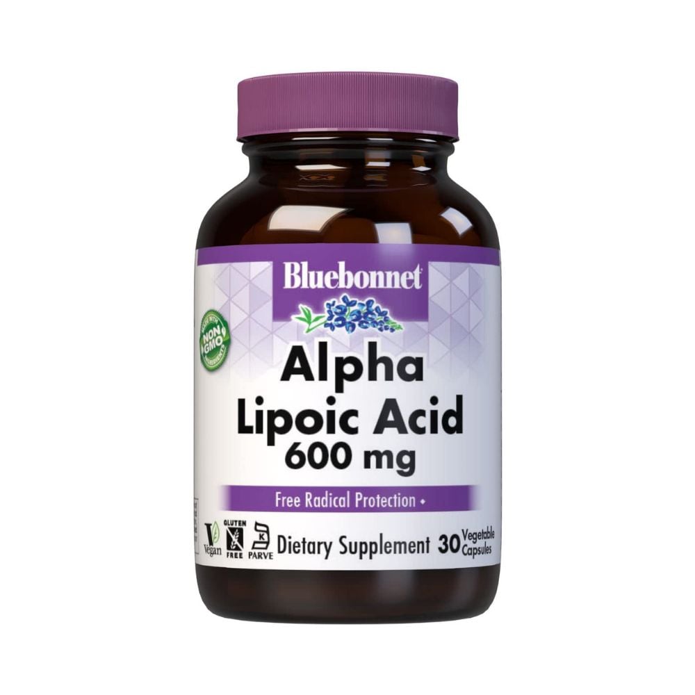 Bluebonnet Alpha Lipoic Acid 600mg 