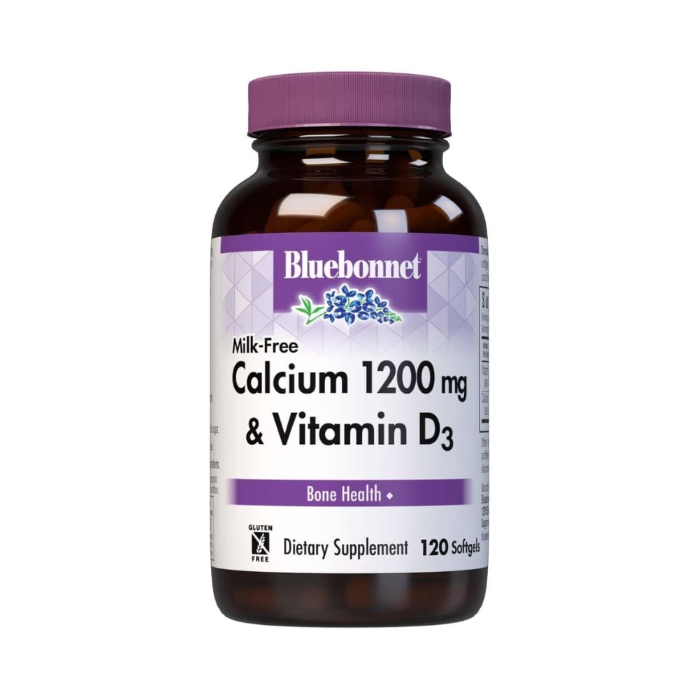 Bluebonnet Calcium 1200mg & Vitamin D3 