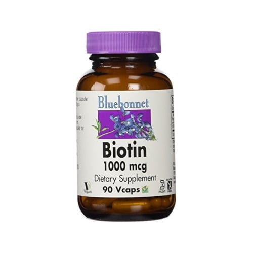 Bluebonnet Biotin 1000 mcg 