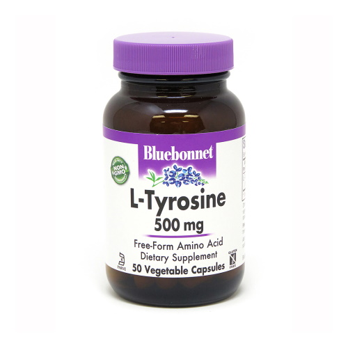 Bluebonnet L-tyrosine 500 Mg 