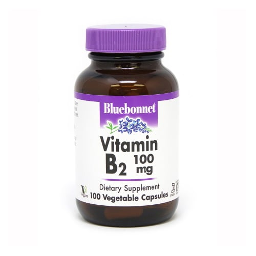 Bluebonnet Vitamin B-2 100mg 