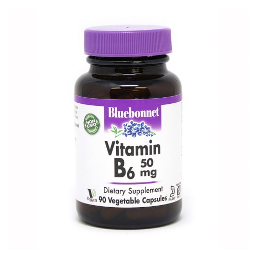 Bluebonnet Vitamin B-6 50 mg 