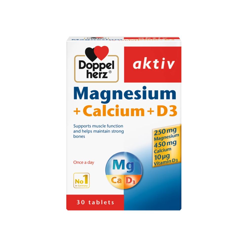 Doppelherz Aktiv Calcium + Magnesium + D3 