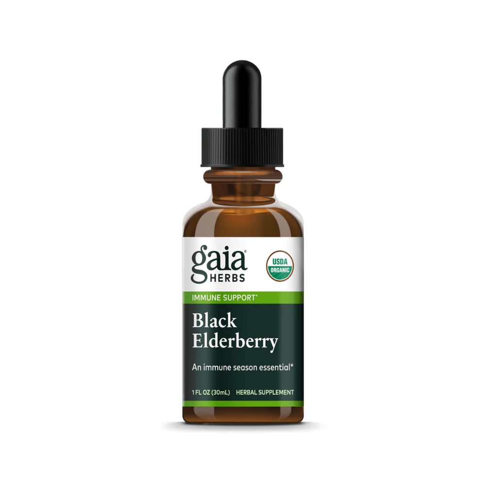 Gaia Herbs Black Elderberry - Certified Organic 