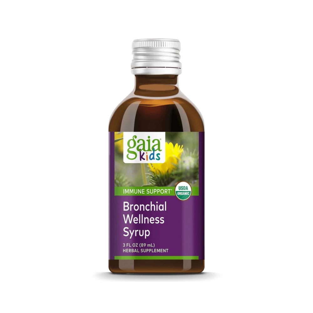 Gaia Herbs Kids Bronchial Wellness Syrup 