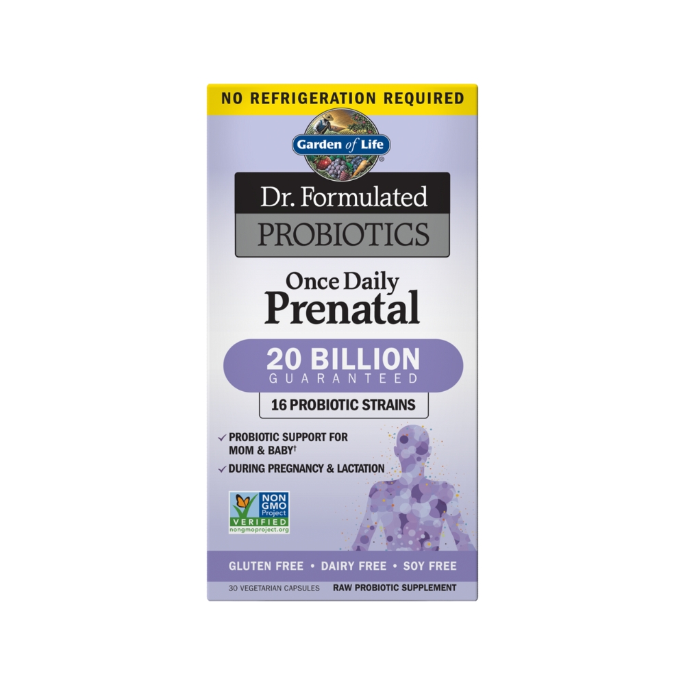 Garden of Life Dr. Formulated Probiotics Once Daily Prenatal Shelf-Stable 