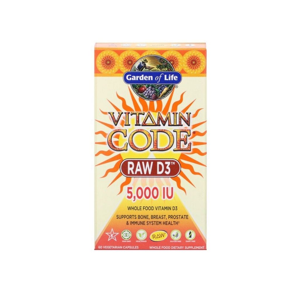 Garden of Life Vitamin Code Raw D3 5000IU 