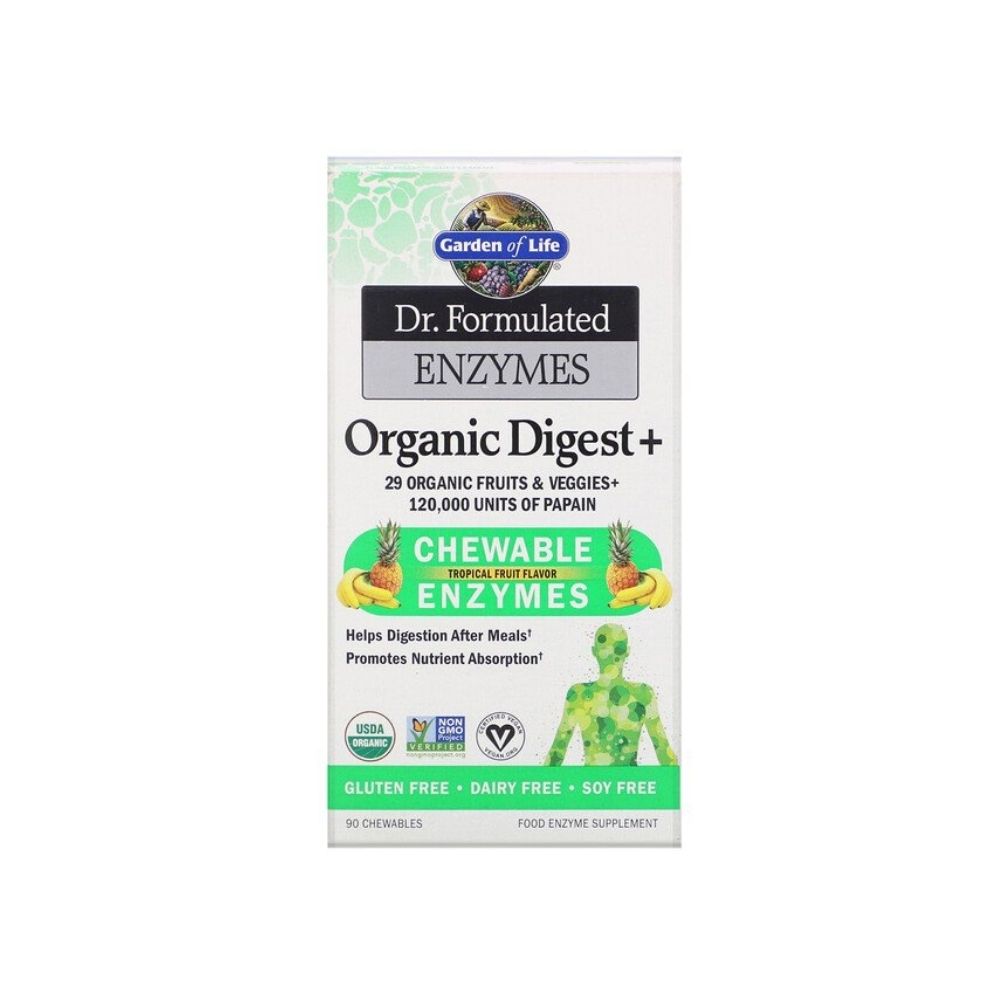 Garden of Life Dr. Formulated Enzymes Organics Digest+ 