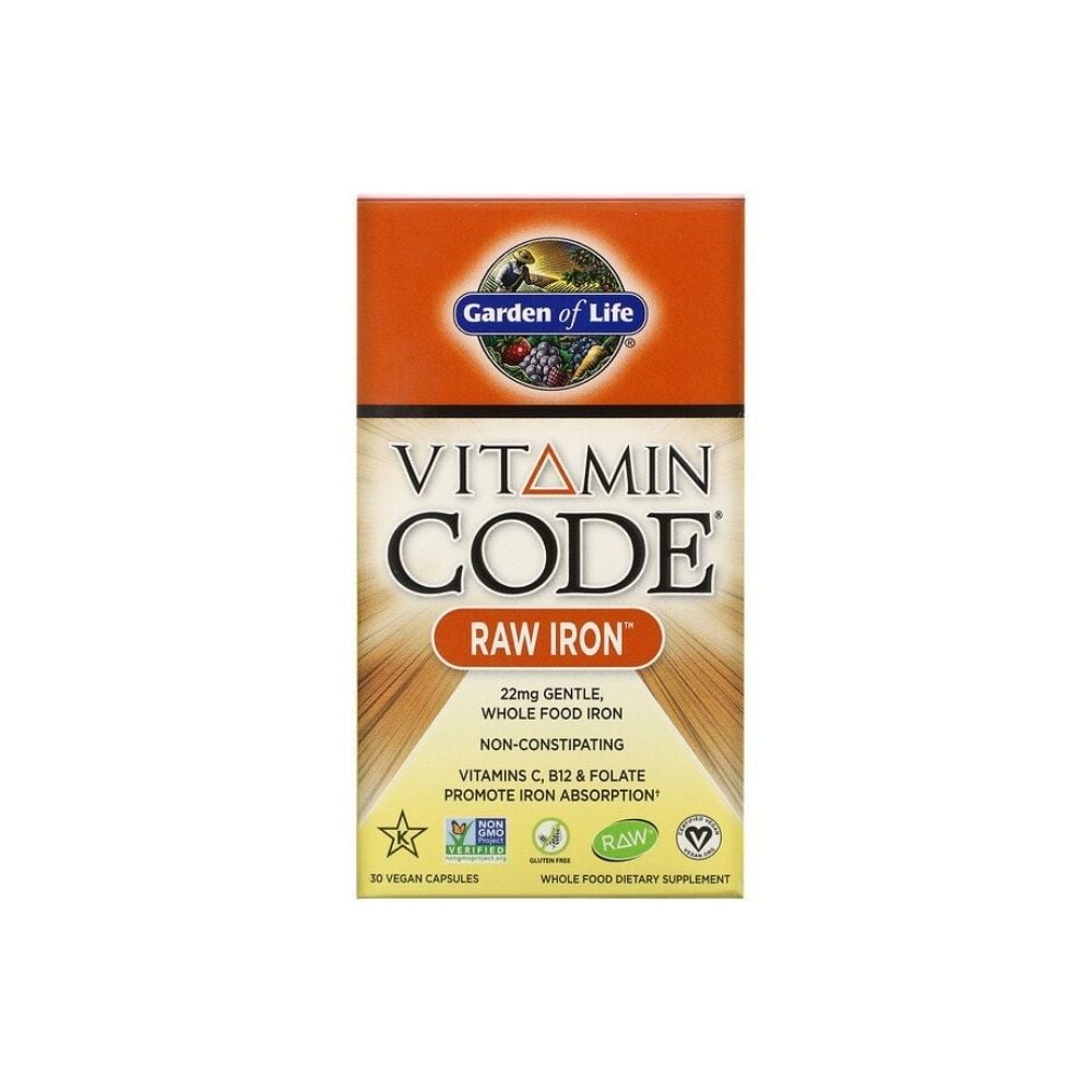 Garden of Life Vitamin Code Iron 
