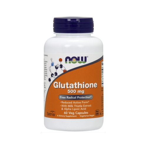 Now Glutathione 500 mg  