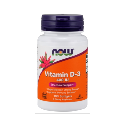Now Vitamin D-3 400 IU  