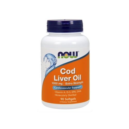 Now Cod Liver Oil Extra Strength 1,000 mg  