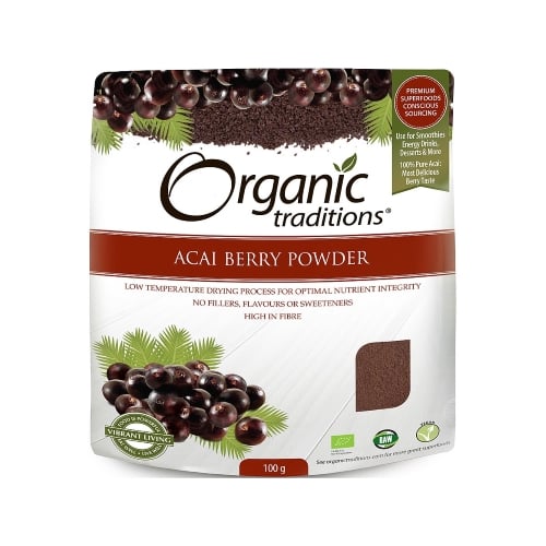 Organic Traditions Acai Berry Powder 