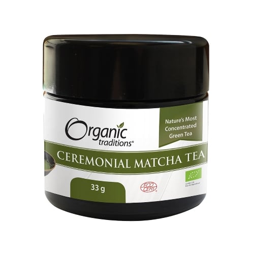 Organic Traditions Ceremonial Matcha Tea 