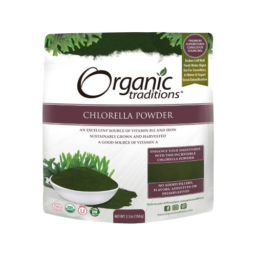 Organic Traditions Chlorella Powder 