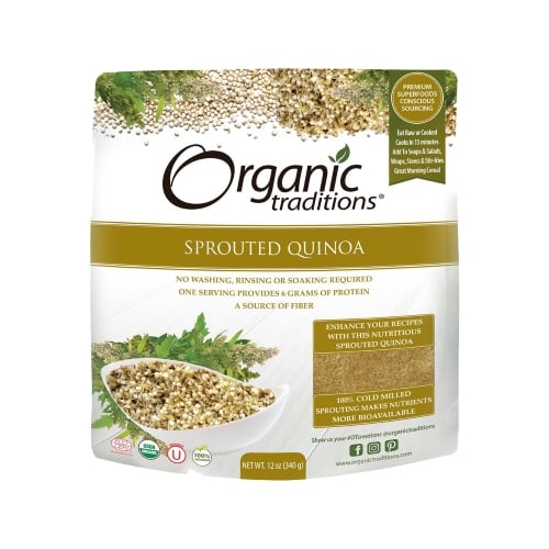 Organic Traditions Sprouted Quinoa 
