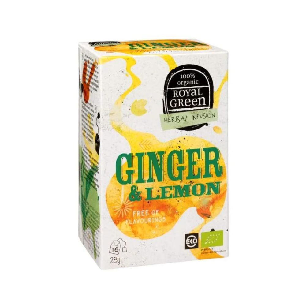 Royal Green Ginger & Lemon Tea 