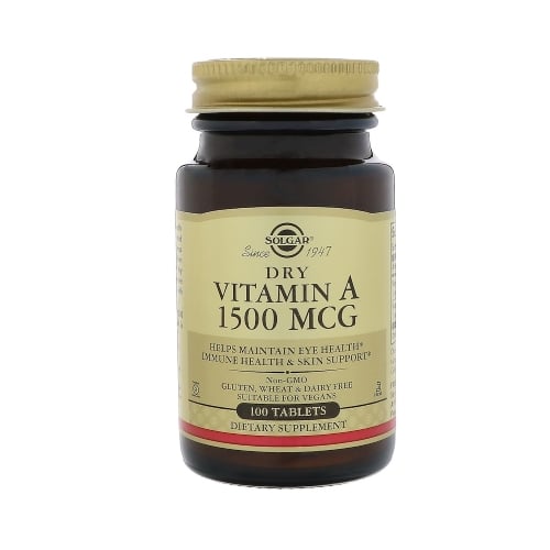 Solgar Dry Vitamin A 5000 IU 