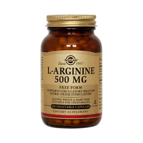 Solgar L-Arginine 500 mg 