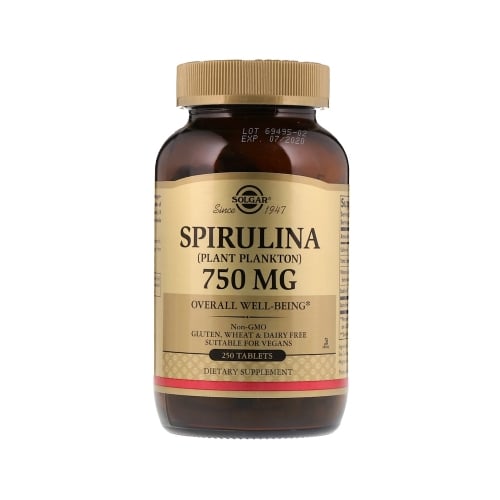 Solgar Spirulina 750 mg 